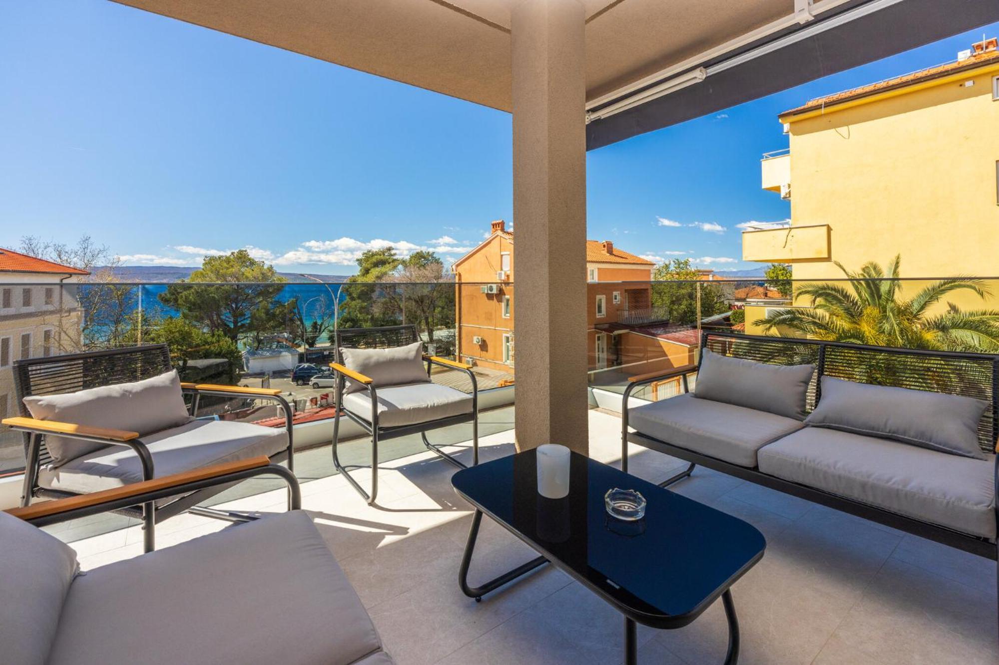 Villa Vadaga Crikvenica Bagian luar foto