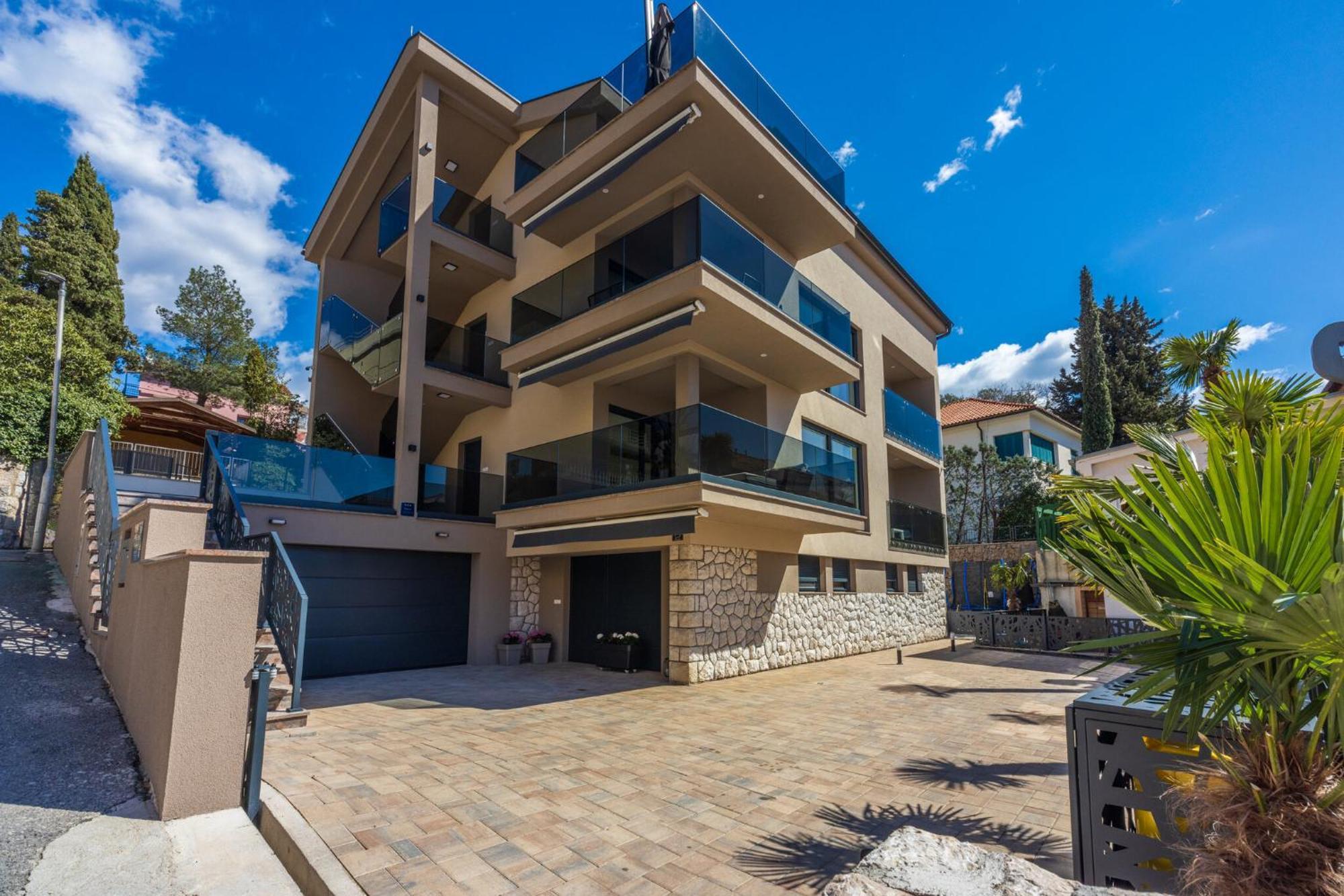 Villa Vadaga Crikvenica Bagian luar foto