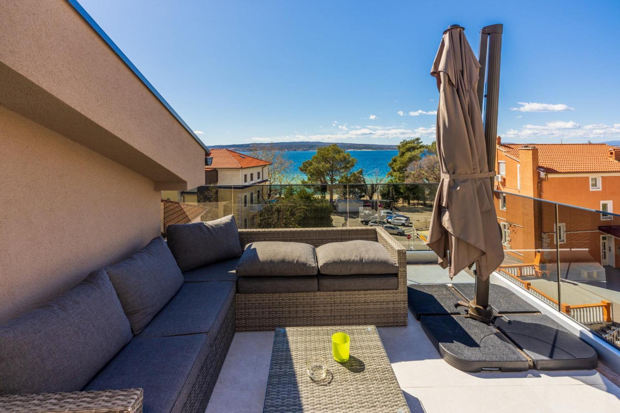 Villa Vadaga Crikvenica Bagian luar foto