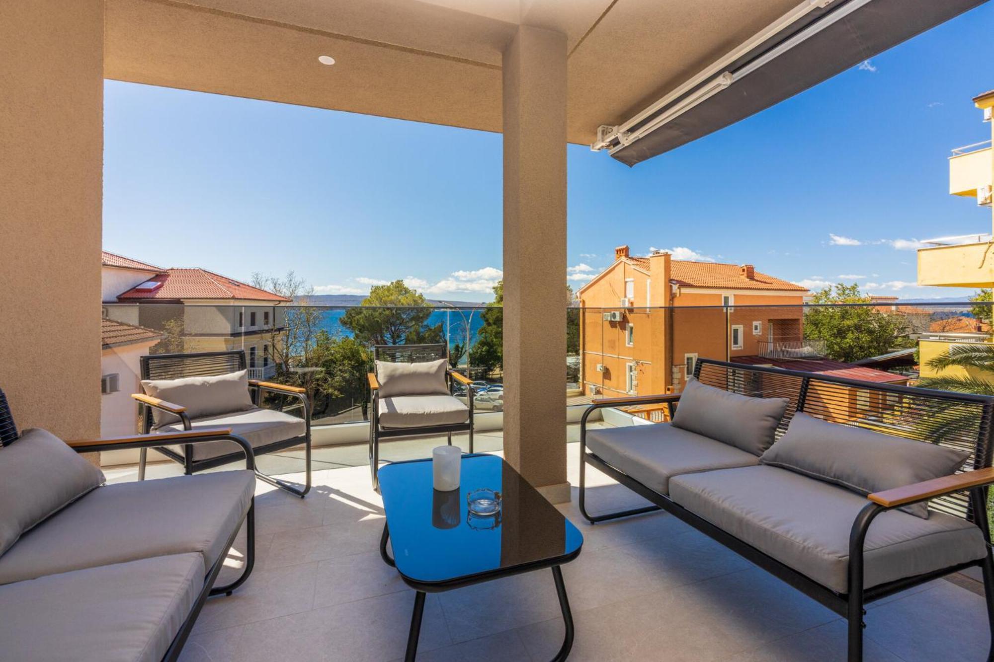 Villa Vadaga Crikvenica Bagian luar foto