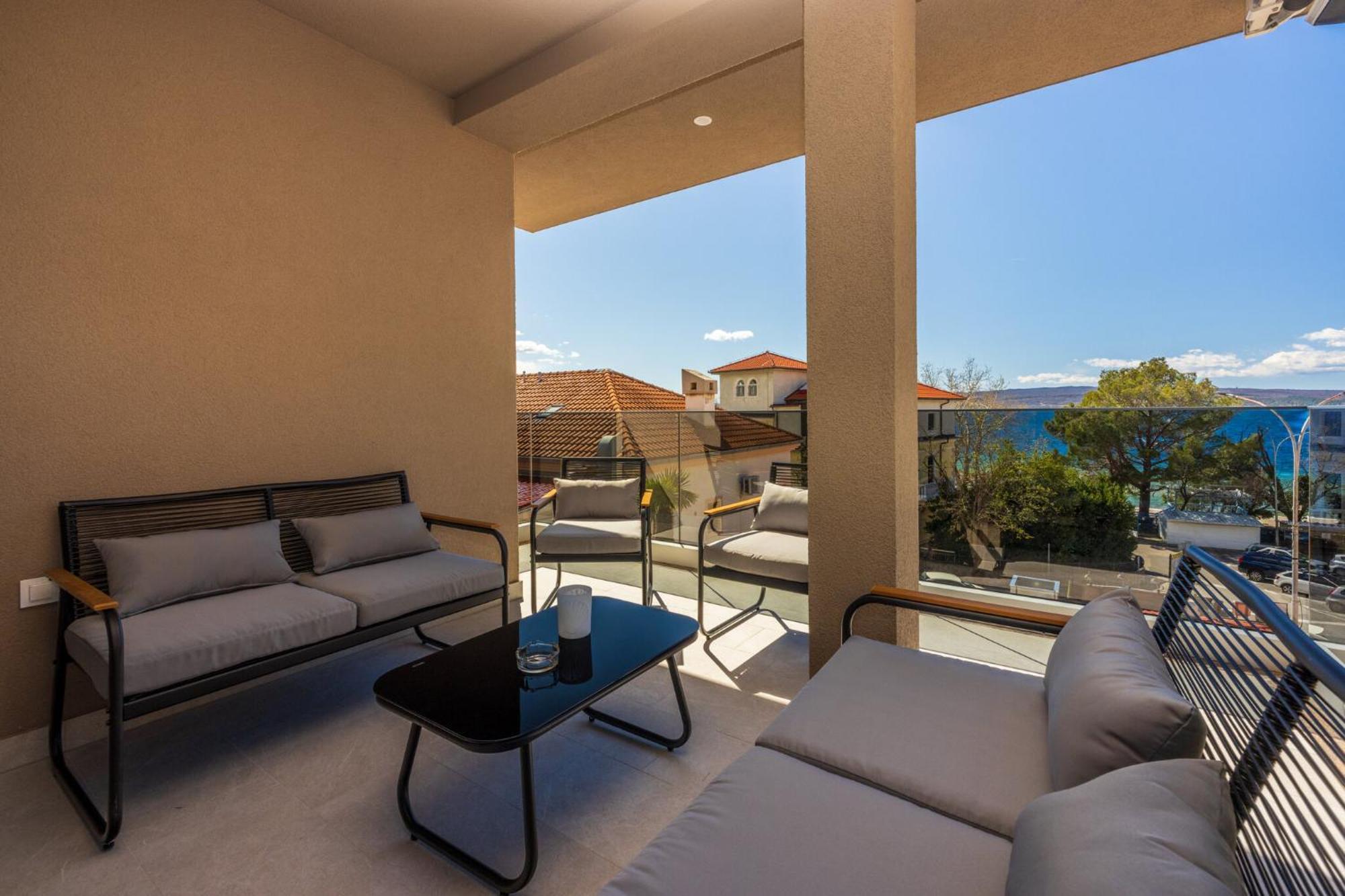 Villa Vadaga Crikvenica Bagian luar foto